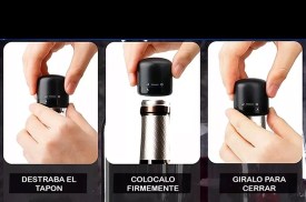 Tapon hermetico para botella (6)